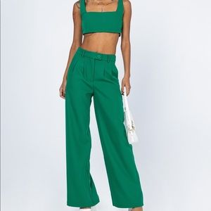 Green two piece set